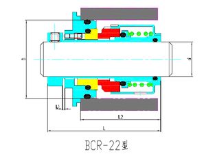 BCR 22 规格安装尺寸图
